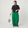 【WEB限定】＜at ease＞カラミ カーブ パンツ