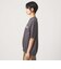ヘムギャザー ロゴ Tシャツ