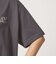 ヘムギャザー ロゴ Tシャツ