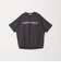 ヘムギャザー ロゴ Tシャツ