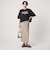 バック タック ロゴ Tシャツ