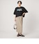 バック タック ロゴ Tシャツ
