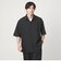 Dot Air ボックス レギュラーカラー 半袖 シャツ -ストレッチ-