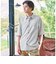 Dot Air ボックス レギュラーカラー 半袖 シャツ -ストレッチ-