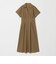 ［size SHORTあり］シャツ襟 フィット＆フレア タック ショートスリーブ ワンピース