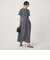 ［size SHORTあり］シャツ襟 フィット＆フレア タック ショートスリーブ ワンピース