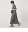 ［size SHORTあり］シャツ襟 フィット＆フレア タック ショートスリーブ ワンピース