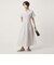 ［size SHORTあり］シャツ襟 フィット＆フレア タック ショートスリーブ ワンピース