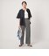 ［size SHORT/TALLあり］トリアセ ワイドストレート パンツ