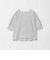 フォルム スリーブ ボーダー Tシャツ