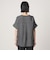シアー ストライプ ポケット ショートスリーブ ブラウス