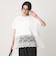 【WEB限定】＜at ease＞イレヘム レース ドッキング ショートスリーブ カットソー
