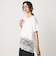 【WEB限定】＜at ease＞イレヘム レース ドッキング ショートスリーブ カットソー
