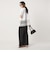 【WEB限定】＜at ease＞イレヘム レース ドッキング ショートスリーブ カットソー