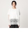 【WEB限定】＜at ease＞イレヘム レース ドッキング ショートスリーブ カットソー