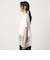 【WEB限定】＜at ease＞イレヘム レース ドッキング ショートスリーブ カットソー