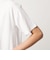 【WEB限定】＜at ease＞イレヘム レース ドッキング ショートスリーブ カットソー