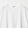 【WEB限定】＜at ease＞イレヘム レース ドッキング ショートスリーブ カットソー