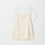 【WEB限定】＜at ease＞レースキャミ × Tシャツ セット