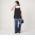 【WEB限定】＜at ease＞レースキャミ × Tシャツ セット