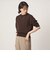 ショート スリーブ プルオーバー ニット