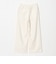 BREEZE LINEN ブリーズリネン ワイド パンツ 3 オフホワイト