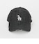 【別注】＜NEW ERA＞9TWENTY ダメージ デニム LA キャップ ブラック