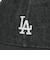 【別注】＜NEW ERA＞9TWENTY ダメージ デニム LA キャップ ブラック