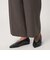 ネップツイル ストレート パンツ マシンウォッシャブル
