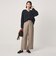 ネップツイル ストレート パンツ マシンウォッシャブル