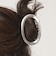 ＜To b. by agnes b.コラボ＞ロゴ ヘアクリップ（オーバル）