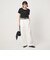 ＜To b. by agnes b.コラボ＞ロゴ リンガー Tシャツ