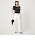 ＜To b. by agnes b.コラボ＞ロゴ リンガー Tシャツ