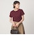 ＜To b. by agnes b.コラボ＞ロゴ リンガー Tシャツ