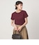 ＜To b. by agnes b.コラボ＞ロゴ リンガー Tシャツ