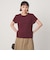 ＜To b. by agnes b.コラボ＞ロゴ リンガー Tシャツ