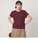 ＜To b. by agnes b.コラボ＞ロゴ リンガー Tシャツ