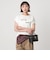 ＜To b. by agnes b.コラボ＞ロゴ フレンチスリーブ Tシャツ