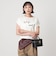 ＜To b. by agnes b.コラボ＞ロゴ フレンチスリーブ Tシャツ