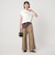 ＜To b. by agnes b.コラボ＞ロゴ フレンチスリーブ Tシャツ
