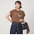＜To b. by agnes b.コラボ＞ロゴ フレンチスリーブ Tシャツ