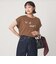 ＜To b. by agnes b.コラボ＞ロゴ フレンチスリーブ Tシャツ