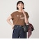＜To b. by agnes b.コラボ＞ロゴ フレンチスリーブ Tシャツ