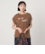 ＜To b. by agnes b.コラボ＞ロゴ フレンチスリーブ Tシャツ