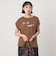 ＜To b. by agnes b.コラボ＞ロゴ フレンチスリーブ Tシャツ