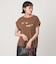 ＜To b. by agnes b.コラボ＞ロゴ フレンチスリーブ Tシャツ