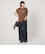 ＜To b. by agnes b.コラボ＞ロゴ フレンチスリーブ Tシャツ