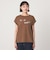 ＜To b. by agnes b.コラボ＞ロゴ フレンチスリーブ Tシャツ