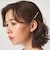 ＜To b. by agnes b.コラボ＞ロゴ ヘアピン
