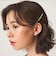 ＜To b. by agnes b.コラボ＞ロゴ ヘアピン
